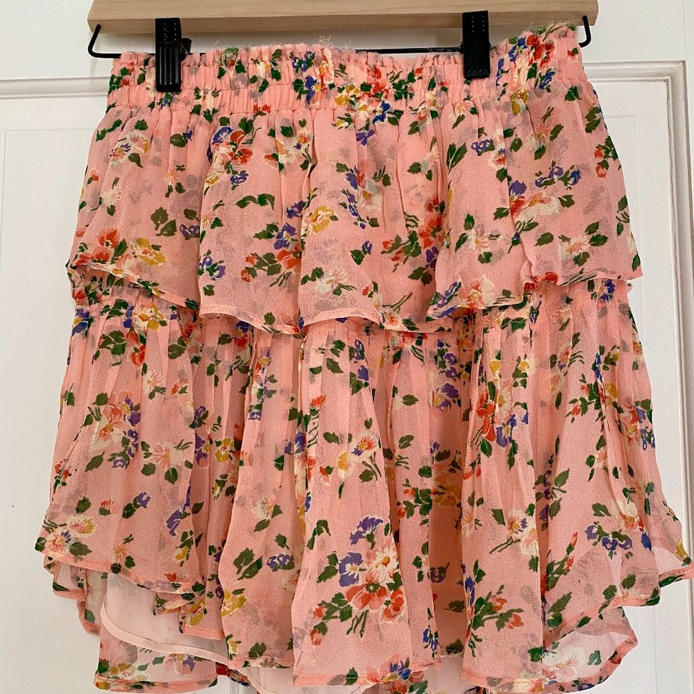 LoveShackFancy Ruffle Mini Skirt - BRAND NEW